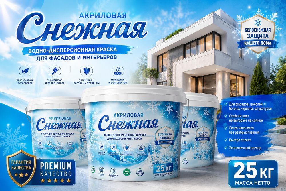 Краска водоэмульсионная