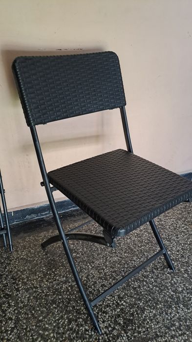 Сгъваеми столове ПВЦ ратан