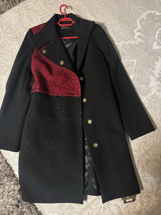 Palton dama cu curea in talie