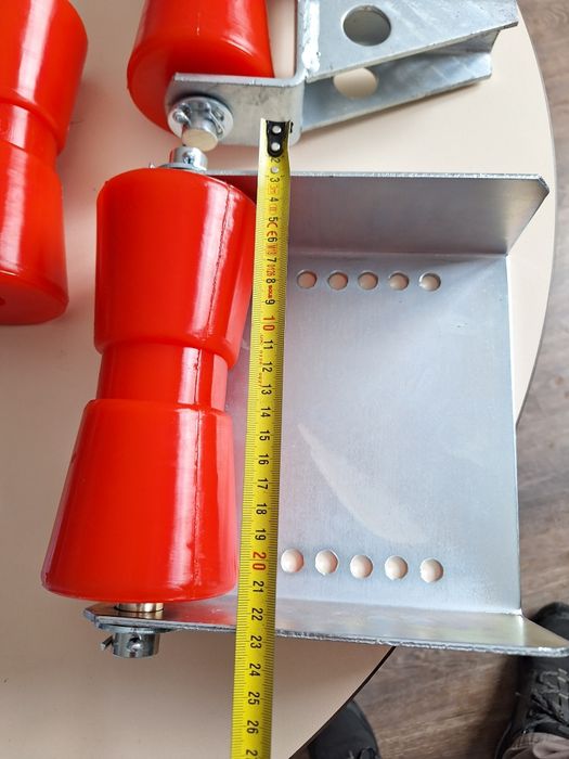 Килова ролка - усилена, 185х85мм Полиуретан, за ос ф20