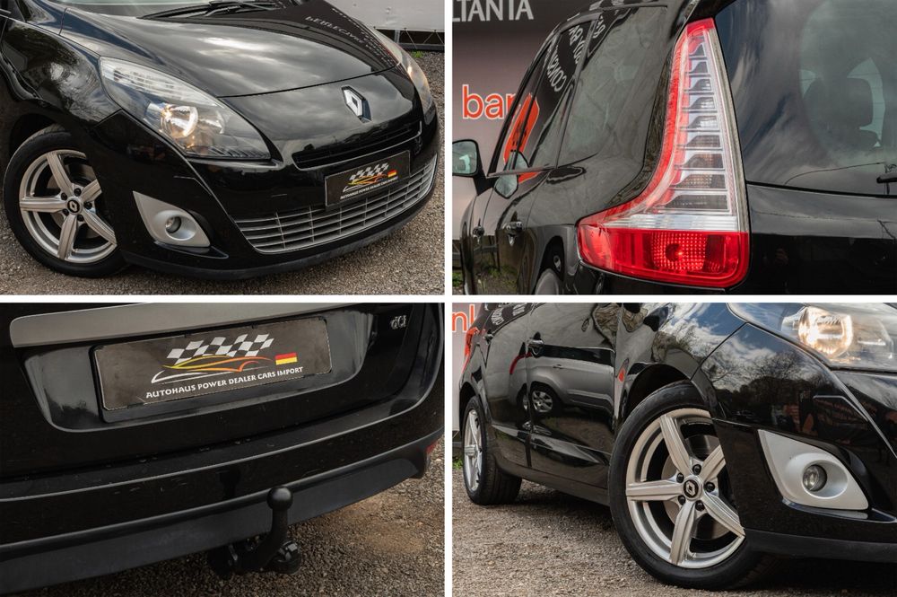 Renault Grand Scenic- euro 5-automat- panoramic -7 locuri -2,0dci-150 cp jante aliaj -volan piele - comenzi - senzori - navigatie -revizie ulei filtre