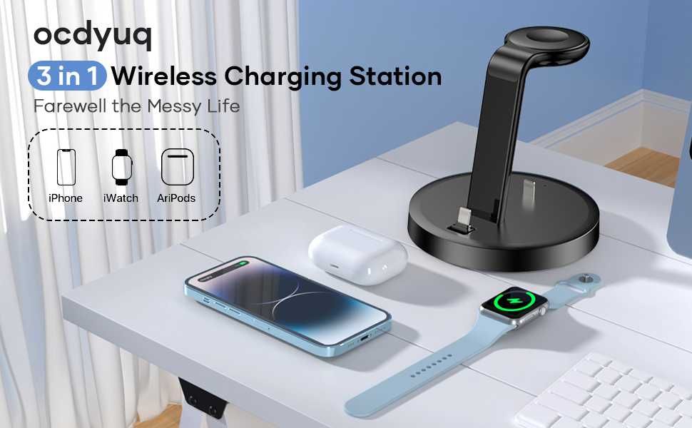 Станция за зареждане 3 в 1 за Apple- G 620