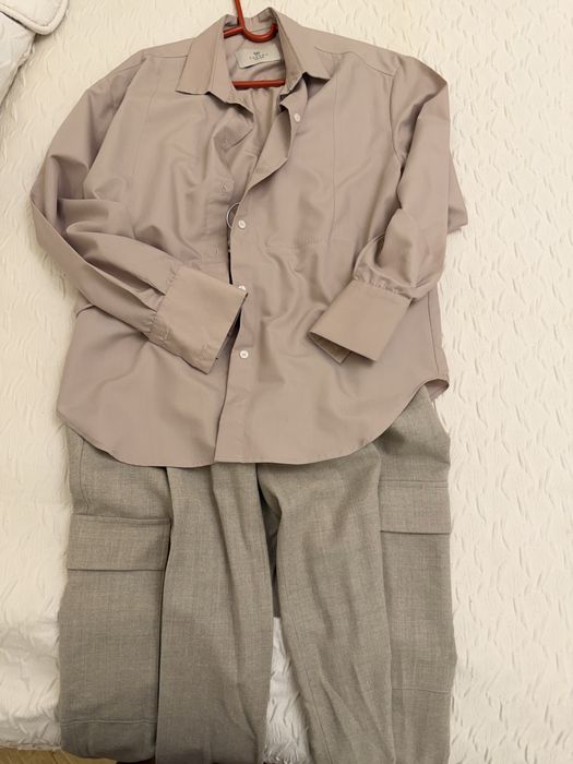 Massimo dutti брюки, рубашка Tassel