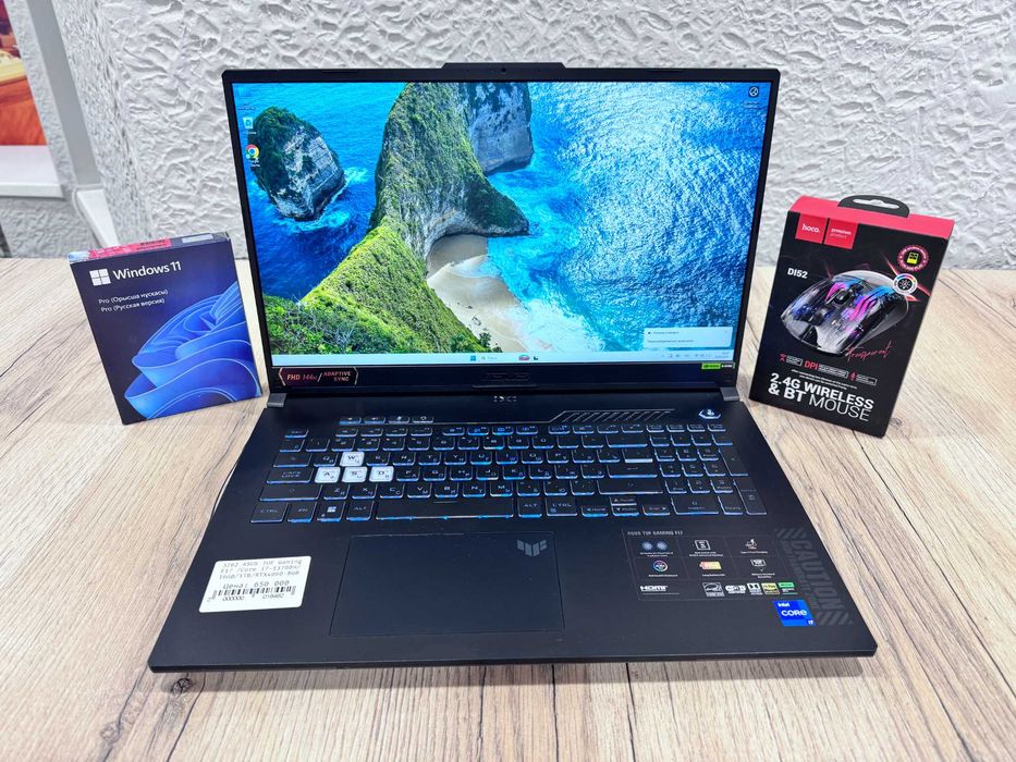 Игровой ноутбук ASUS TUF Gaming F17 /Core i7-13700H/16GB/1TB/RTX4060