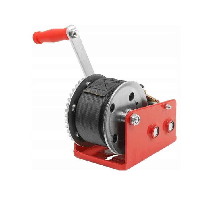 Troliu manual, vinci, 1200 Kg, lungime curea 10 m, grosime cablu 5 mm,