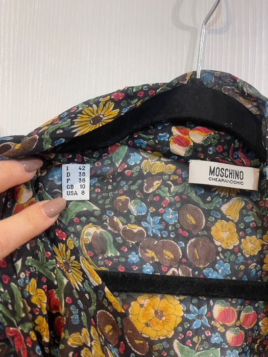 Риза Moschino Cheap and Chic НАМАЛЕНИЕ