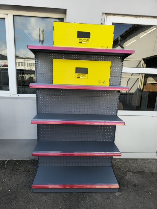 Крайстенен стелаж Островен стелаж магазин търговско оборудване