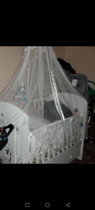 Манеж-кровать  до 3 лет