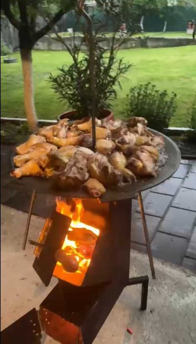 Sobă racheta 150x 150x 4mm