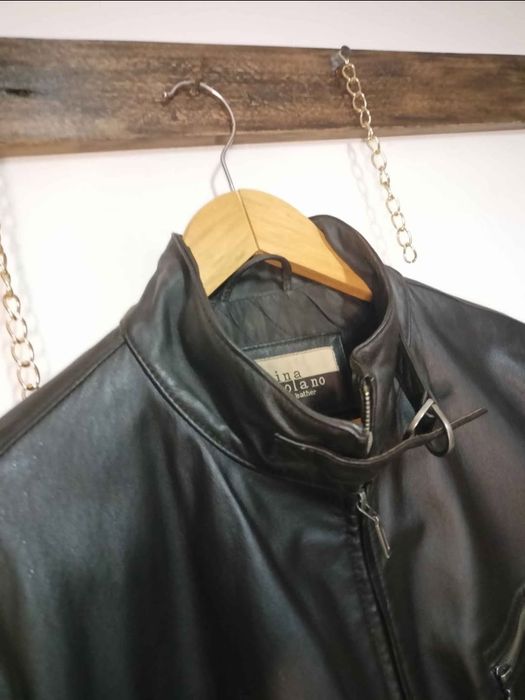 Geaca piele barbati