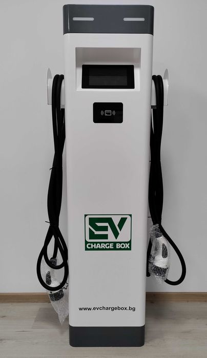 AC Зарядна станция 2x22kW 4G/LAN/Wi-Fi OCPP 1,6