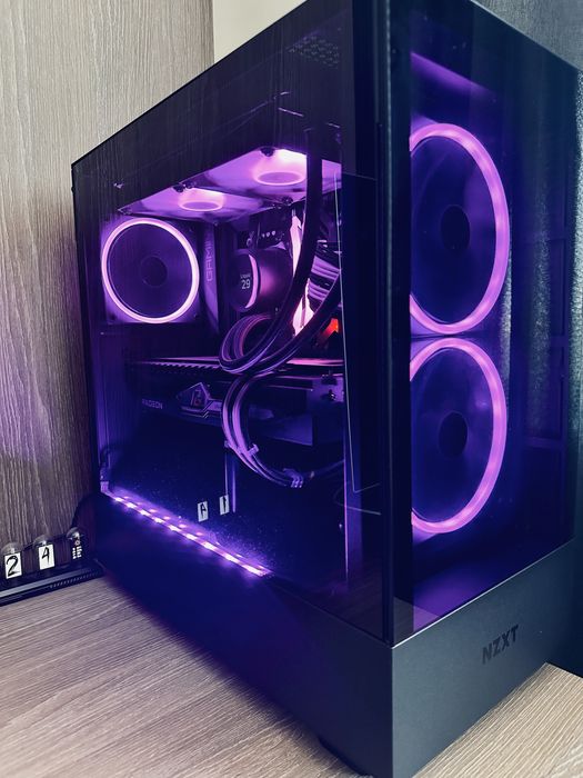 Кутия NZXT H5 Elite+NZXT 240RGB