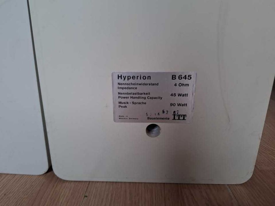 Boxe ITT-HYPERION B 645 ,3 Cai An fab 1970