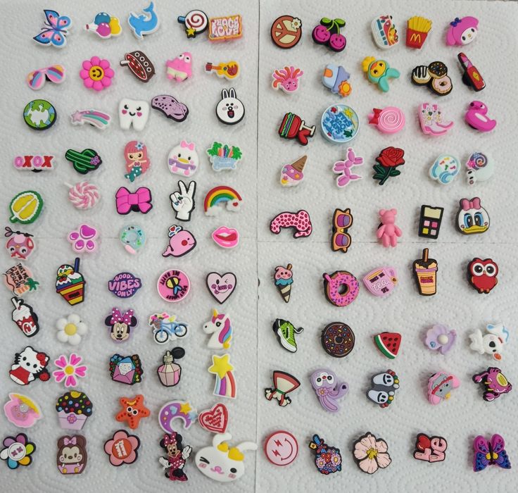 Джибитс набор стич, украшения для обуви, Jibbitz на crocs