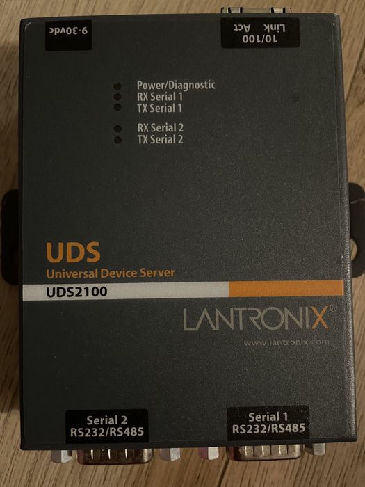 Adaptor serial/RS485 la retea LAN