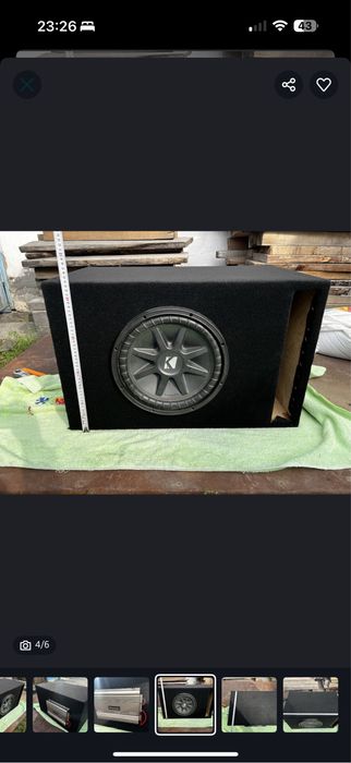 Продам сабвуфер с усилителем