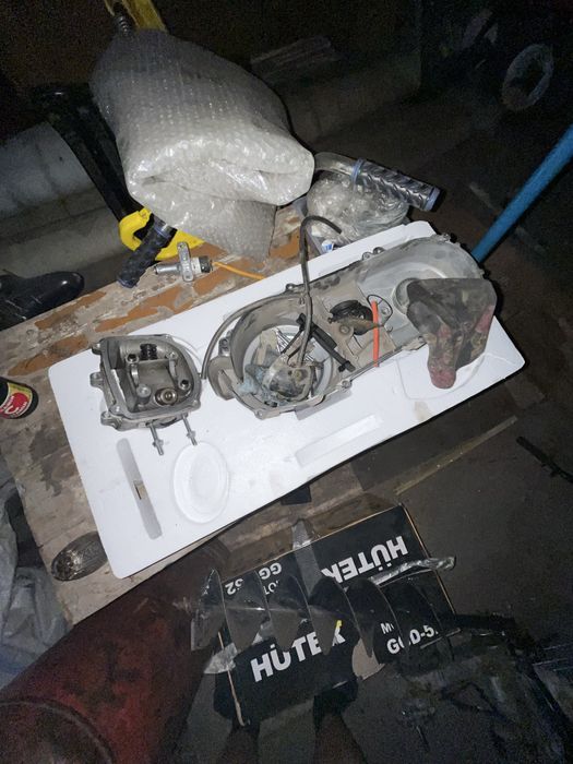 Разбор скутера м12