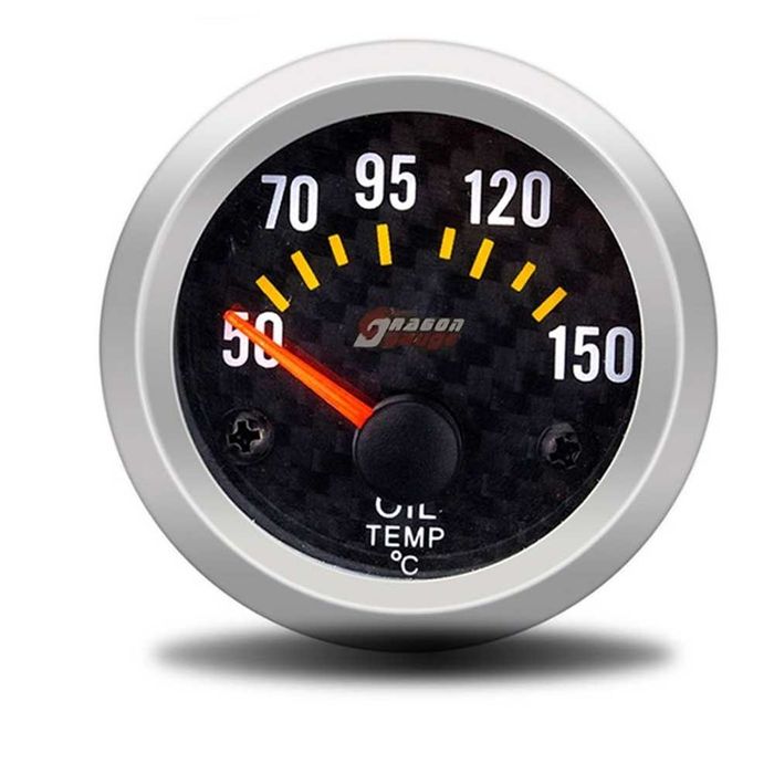 Измервателен уред за температурата на маслото - OIL TEMP/Карбон.