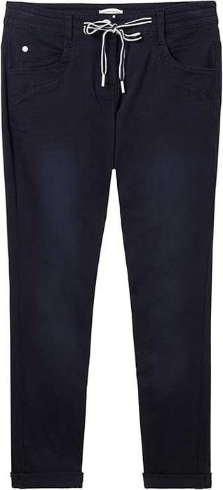 Дамски стегнат панталон с връзки TOM TAILOR