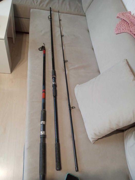 Шаранджииска въдица  SPRO и телескоп за риболов