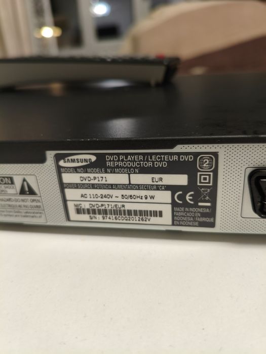 DVD Player Samsung P171, DivX