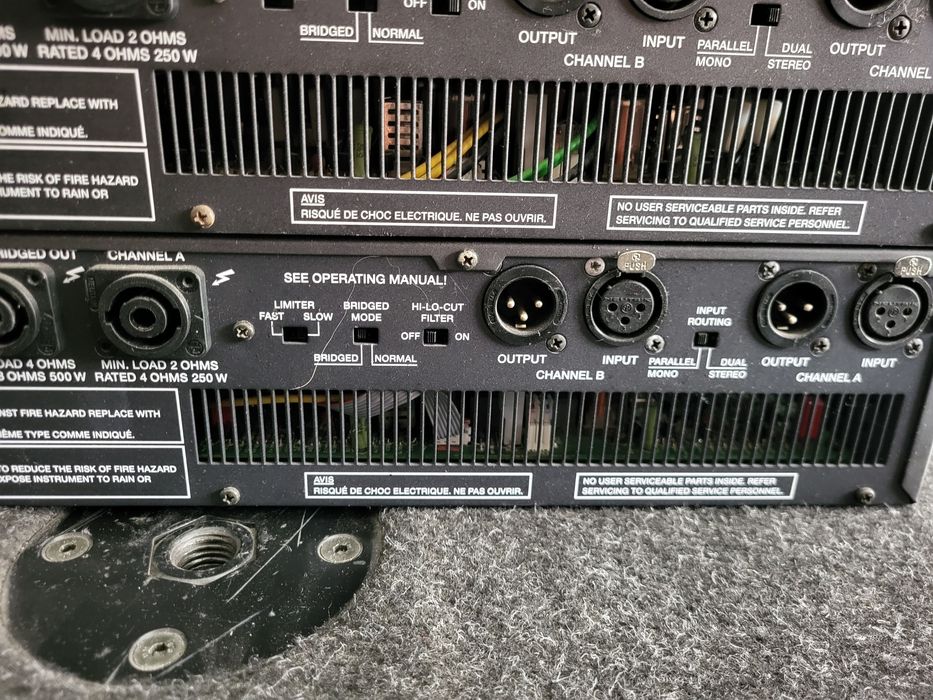 Dynacord L500 puteri amplificatorare