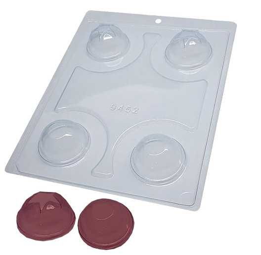 Поликарбонатен молд за шоколад BWB 9452