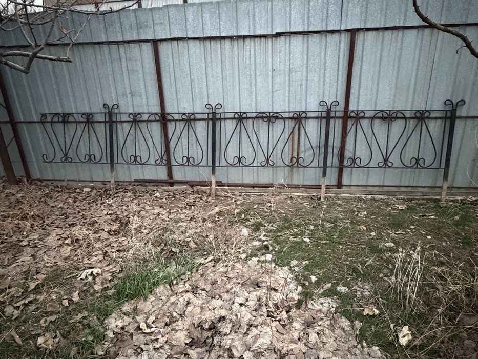 Кованные заборчики