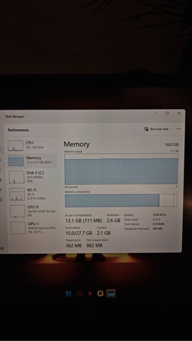 Laptop Gaming Acer RTX 4060 i9-13900H 16GB 1TB SSD