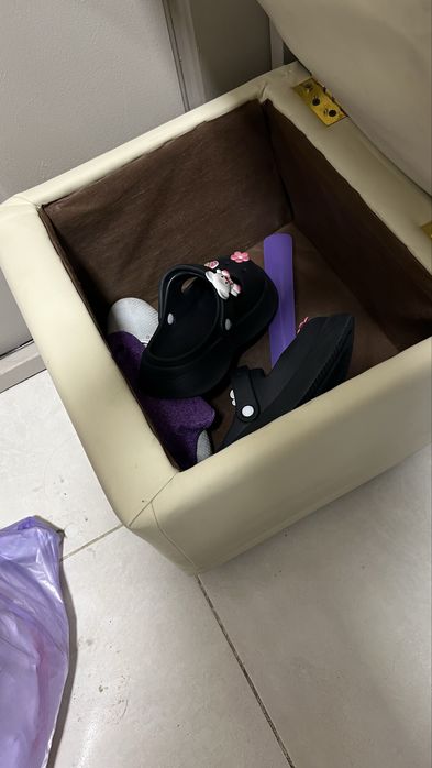 Пуф с ящиком для хранения