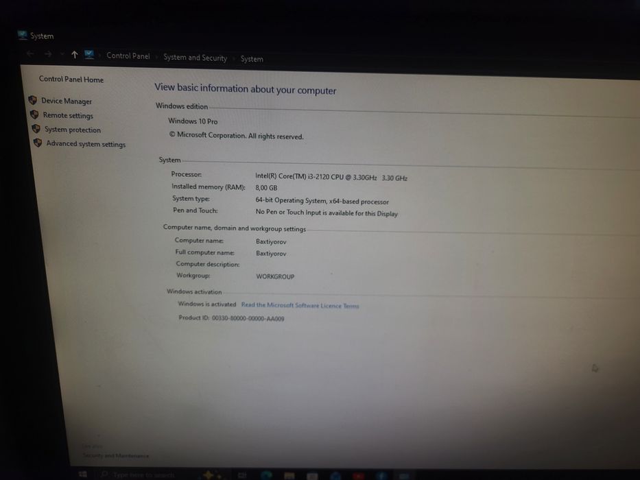 Arzon lekin sifat kompyuter.