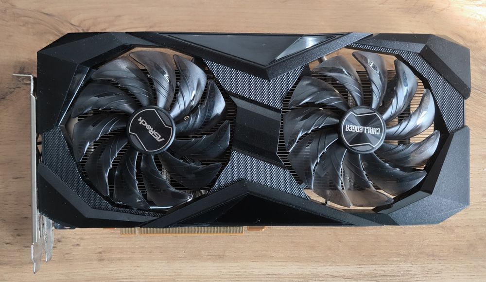 Видеокарта ASRock RX 6600 8GB (Аналог RTX 3060) | На пломбе