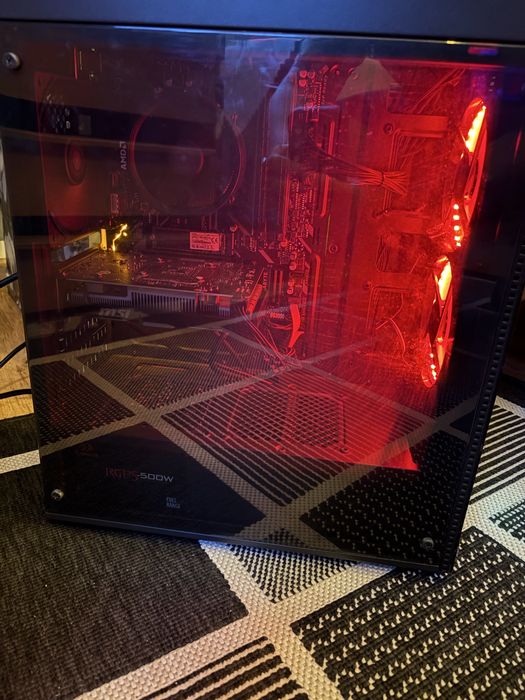 PC light gaming sau birou(scoala, facultate) cu procesor Ryzen 5 3400G, placa video MSI GTX 1650, 16 GB RAM DDR4