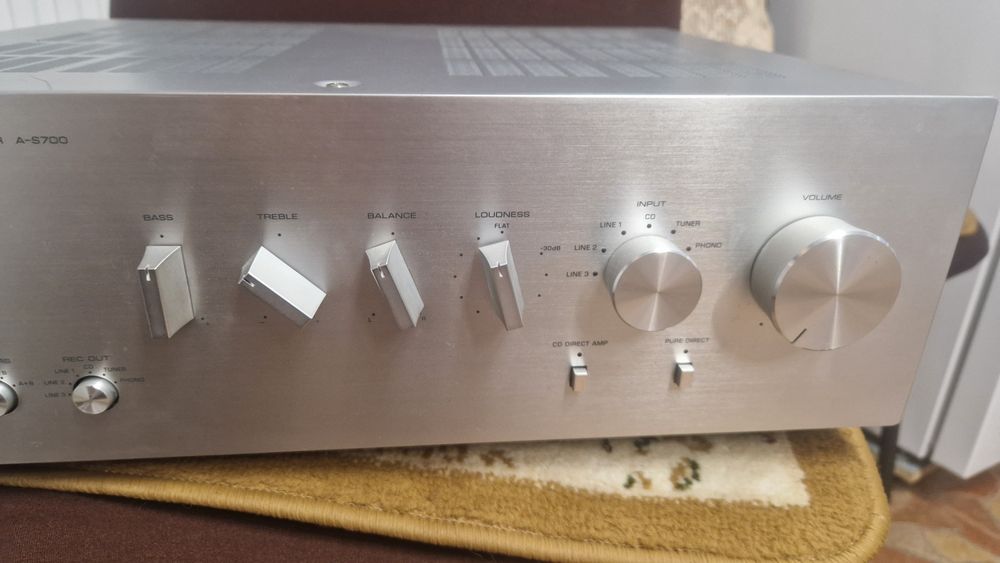 Schimb cu subwoofer auto  Amplificator yamaha a s 700