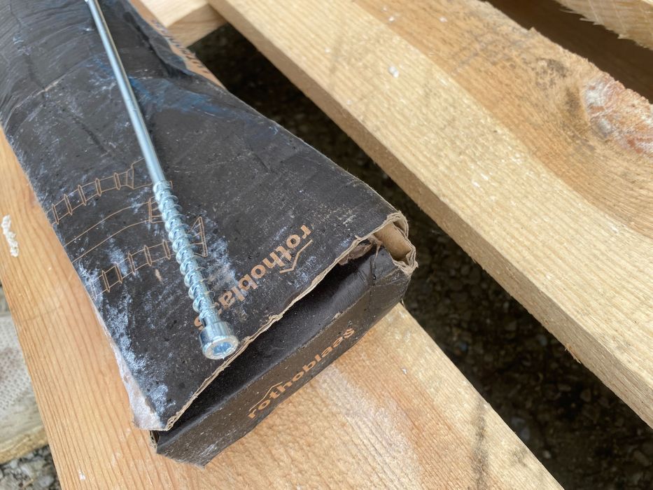 Suruburi lemn dgz 7x340 cu cap cilindric