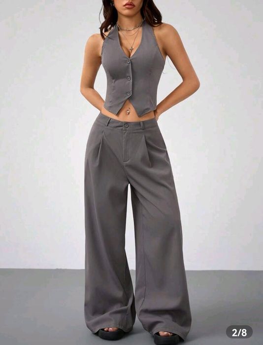 Дамски комплект елек и панталон