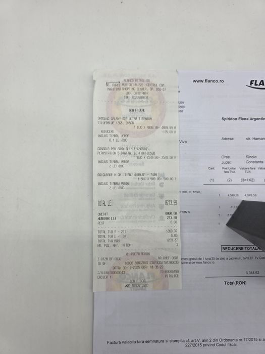 Samsung Galaxy S25 Ultra, 256GB, FACTURA + GARANTIE, nou, NEACTIVAT