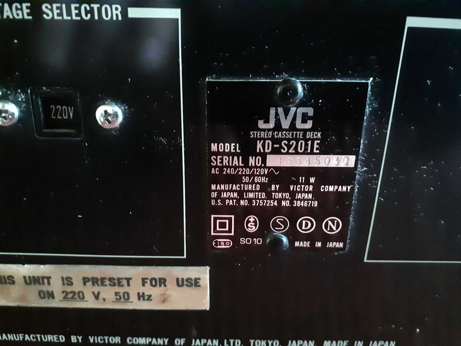 Топ модел дек JVC KD- S201Е- К7-USA model-Японска супер качествена машина.