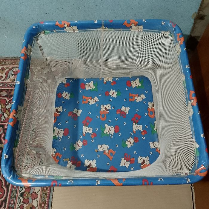 Манеж детский сины