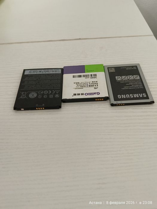 Аккумуляторы для телефонов Samsung и др.