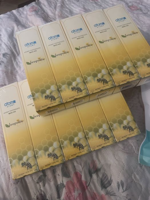 Зубная паста Атоми с прополисом!