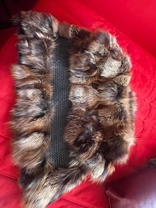 Предпразнична цена- Елек естествен косъм лисица