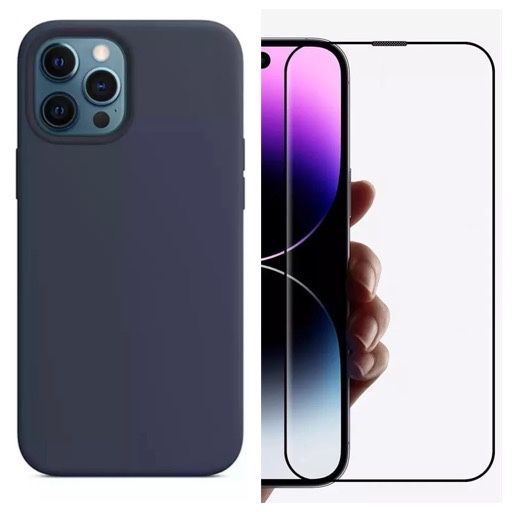 Husa Defender Case si Folie Sticla Defender Iphone 14/15/16/17/PRO/MAX