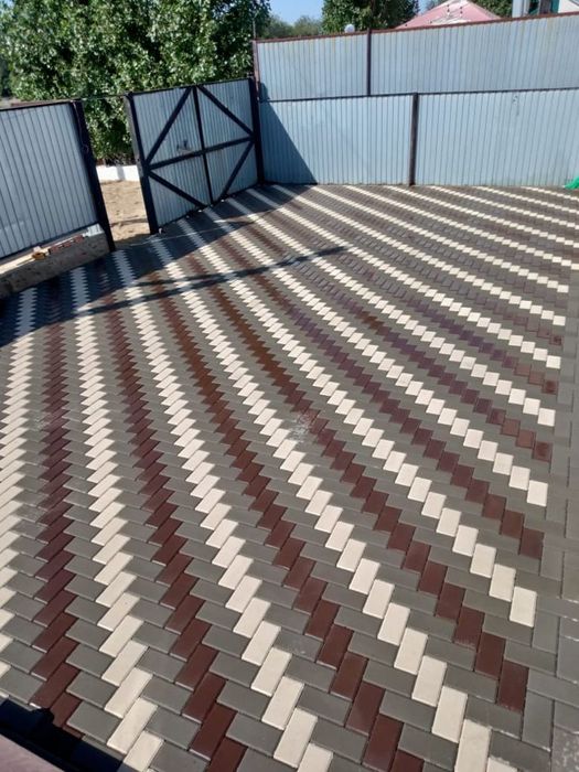 Укладка брусчатка