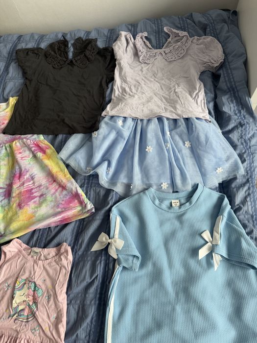 Lot hainute fete 5-6 ani zara next h&m