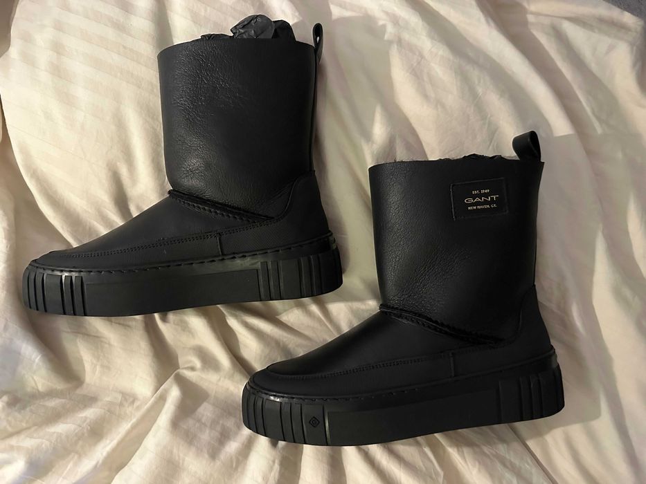 GANT - ghete, piele naturala, marime 37