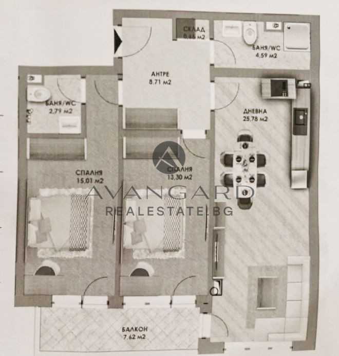 Продава се Тристаен апартамент в Пловдив, Христо Смирненски - 105 кв.м за 1600 €/кв.м - Снимка #1