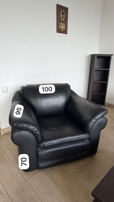 Диван кресло натуральная кожа
