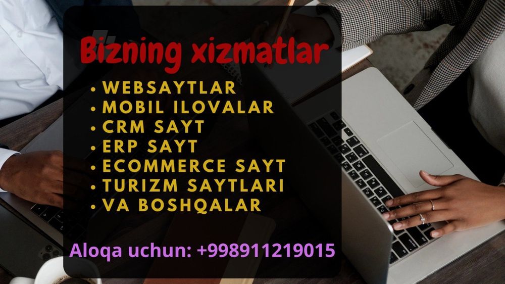 Sayt yaratish, website yaratish xizmati Telegram bot | mobil app |