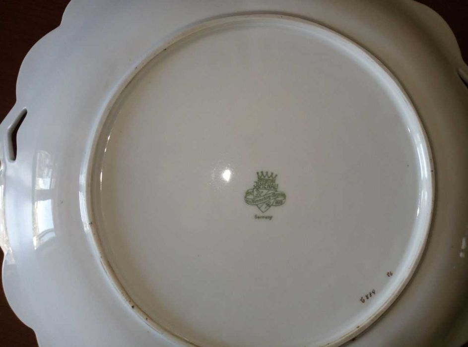 Интерьерное блюдо Jlmenau 1777. Антиквариат